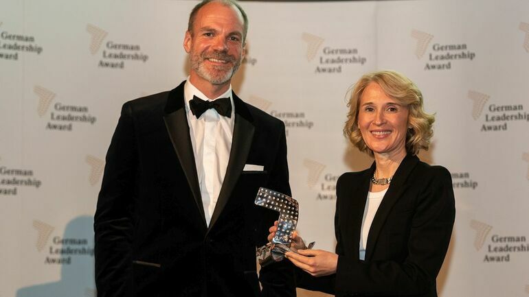 Ayla Busch erhält den German Leadership Award