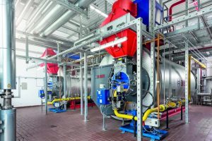 Energieeffiziente Dampfkesselanlage im Einsatz in Privatmolkerei