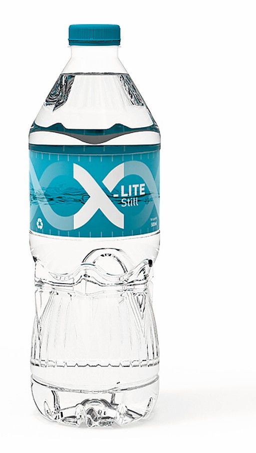 Leichte PET-Flasche für stilles Wasser
