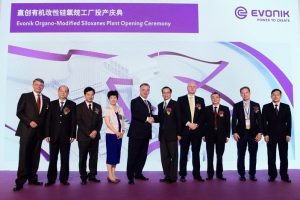 Evonik eröffnet Anlage für Spezialsilikone in Schanghai