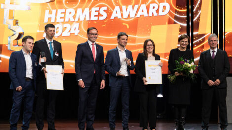 Schunk erhält Hermes Award 2024, Archigas gewinn Hermes Startup Award