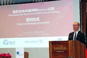 DBAG veräußert Romaco an chinesische Truking Group