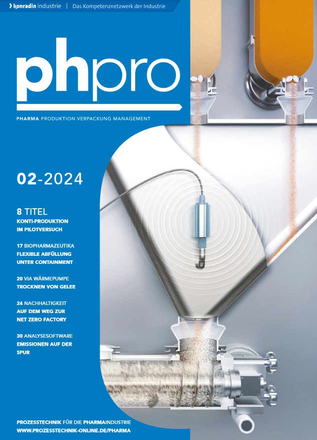 phpro ist das technische Fachmagazin für die Pharmaindustrie