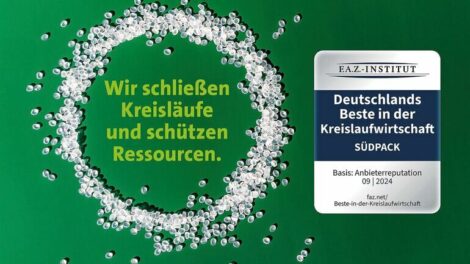 Südpack gehört zu Deutschlands Besten in der Kreislaufwirtschaft 2024